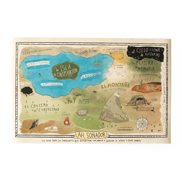 Maker's Map Spanish Edition