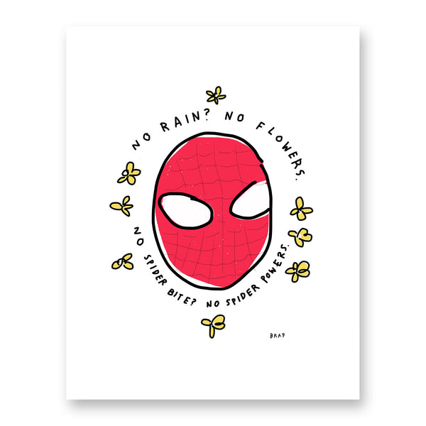 Spider Bite Print