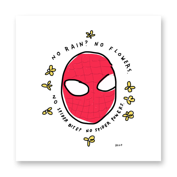 Spider Bite Print