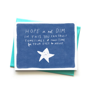 Hope is Not Dim Card