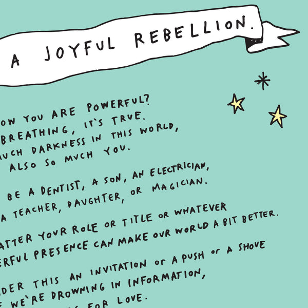 FREE DOWNLOAD! Joyful Rebellion Manifesto